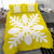 Hawaiian Royal Pattern Bedding Set - Yellow - D1 Style - Polynesian Pride