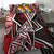 Tonga Polynesian Bedding Set - Tribal Flower Special Pattern Red Color - Polynesian Pride