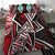 Guam Bedding Set - Tribal Flower Special Pattern Red Color - Polynesian Pride