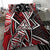 Chuuk Bedding Set - Tribal Flower Special Pattern Red Color - Polynesian Pride