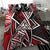 YAP Bedding Set - Tribal Flower Special Pattern Red Color - Polynesian Pride