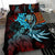 Samoa Bedding Set - Samoan Warrior With Eagle - Polynesian Pride