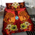 Guam Bedding Sets - Tribal Tuna Fish Orange - Polynesian Pride