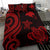 Papua New Guinea Bedding Set - Red Tentacle Turtle - Polynesian Pride