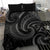 New Zealand Maori Mangopare Bedding Set Polynesian - Black - Polynesian Pride