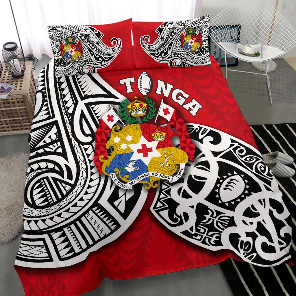 Tonga Rugby Bedding Set Polynesian Style - Polynesian Pride