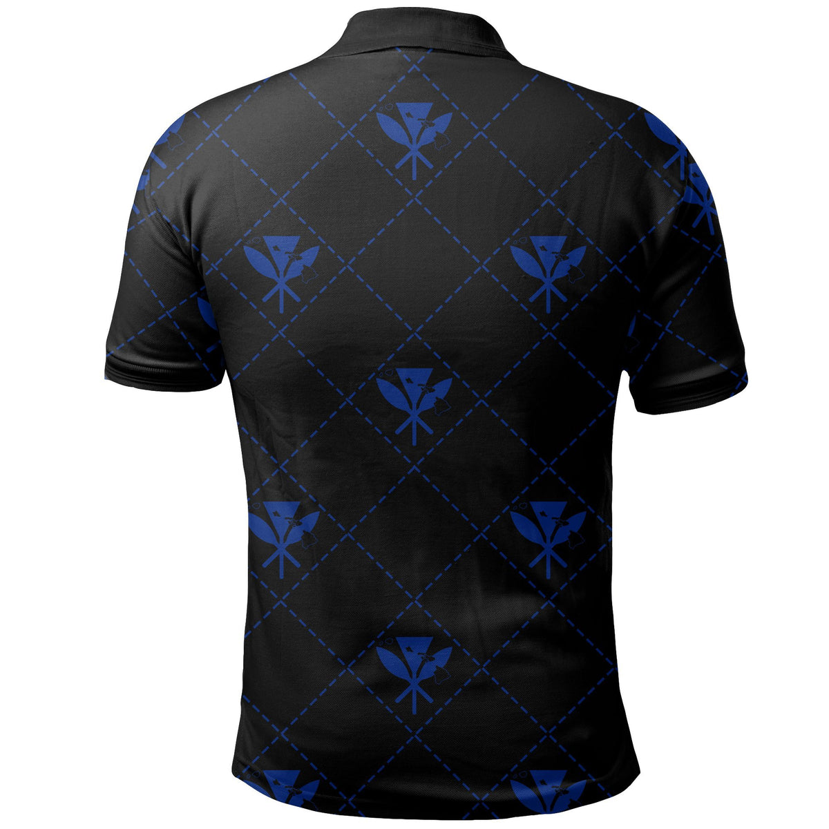 Kanaka Maoli Polo Shirt Regal AH - Polynesian Pride