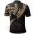 Hawaiian Kanaka Polo Shirt Mano Kihikihi Gold - Polynesian Pride