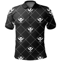 Kanaka Maoli Polo Shirt Regal AH - Polynesian Pride