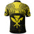 Hawaiian Kanaka Polo Shirt Demodern Yellow - Polynesian Pride