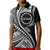 Atiu Cook Islands Polo Shirt Black Polynesian Wave Style LT9 Kid Black - Polynesian Pride