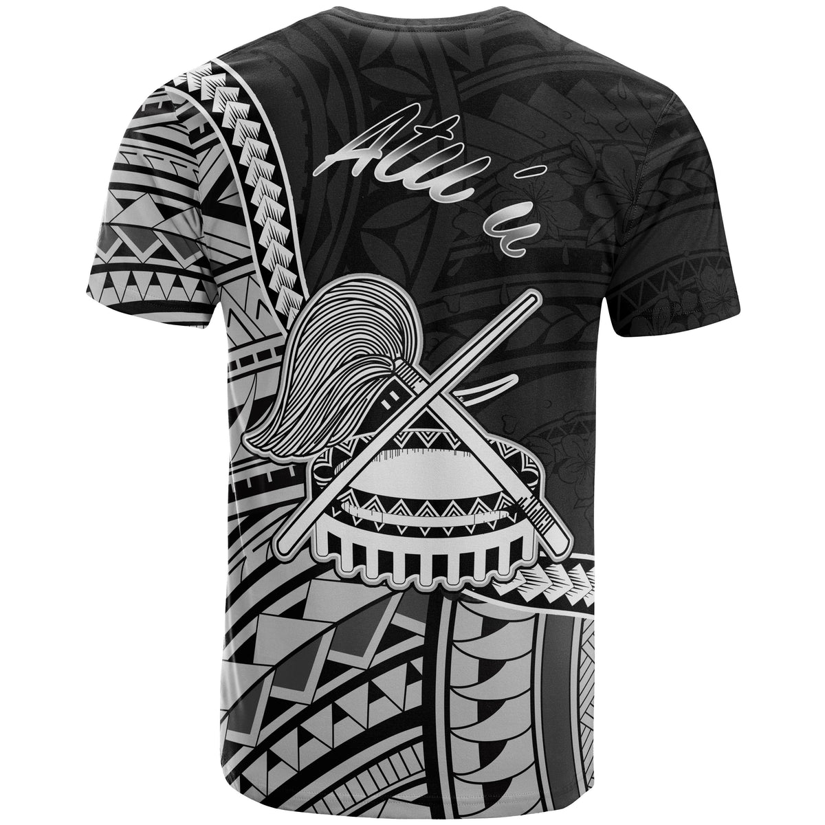 American Samoa T Shirt Atuu Polynesian Patterns - Polynesian Pride