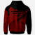 Marshall Islands Hoodie Red Color Symmetry Style - Polynesian Pride