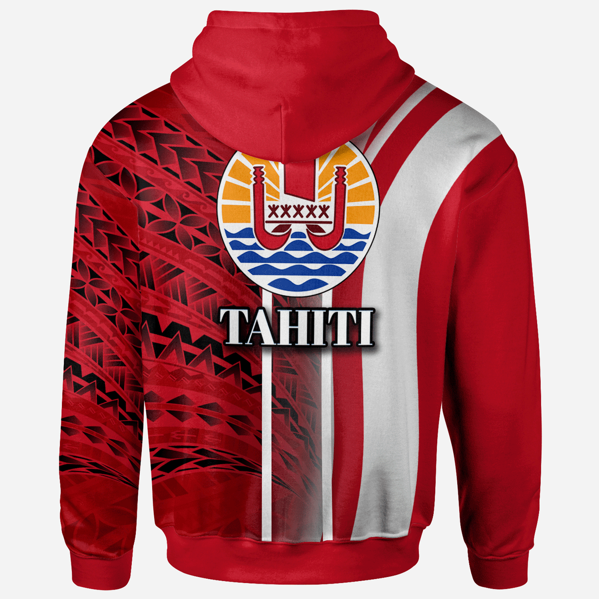 Tahiti Zip Hoodie Special style - Polynesian Pride