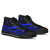 Yap High Top Shoes Blue - Polynesian Tentacle Tribal Pattern - Polynesian Pride