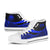 Federated States of Micronesia High Top Shoes Blue - Polynesian Tentacle Tribal Pattern - Polynesian Pride