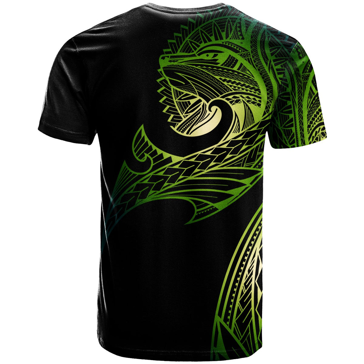 Marshall Islands T Shirt Leader Wolf Is You Gradient Color - Polynesian Pride