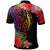 Samoa Polo Shirt Tropical Hippie Style - Polynesian Pride