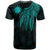 Nauru T Shirt Polynesian Wings (Turquoise) - Polynesian Pride