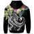 YAP Polynesian Hoodie Summer Plumeria (Black) - Polynesian Pride