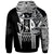 Polynesian Tonga Zip up Hoodie Maui Moana Tattoo with Seal Tonga - Polynesian Pride