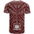 Samoa Custom T Shirt Samoa Seal In Polynesian Tattoo Style (Red) - Polynesian Pride