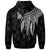 Wallis and Futuna Hoodie Polynesian Wings White - Polynesian Pride