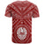 Tahiti T Shirt Tahiti Seal In Polynesian Tattoo Style (Red) - Polynesian Pride