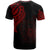 Samoa T Shirt Samoan Tatau Red Patterns - Polynesian Pride