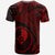 Yap T Shirt Humpback Whale & Coat of Arms Red - Polynesian Pride