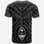 Guam T Shirt Guam Seal With Polynesian Tattoo Style (Black) - Polynesian Pride