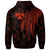 Wallis and Futuna Hoodie Polynesian Wings Red - Polynesian Pride