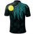 Palau Polynesian Polo Polynesian Wings (Turquoise) - Polynesian Pride