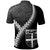 Fiji Polo Shirt Coat Of Arms With Polynesian Tattoo - Polynesian Pride