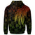 Niue Custom Hoodie Polynesian Wings (Reggae) - Polynesian Pride