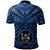 Fiji Polo Fiji Seal With Polynesian Tattoo Style (Blue) - Polynesian Pride