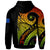 Pohnpei Custom Zip up Hoodie Polynesian Decorative Patterns - Polynesian Pride