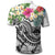 FSM Polynesian Polo Summer Plumeria (White) - Polynesian Pride