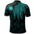 Nauru Custom Polo Polynesian Wings (Turquoise) - Polynesian Pride