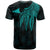 Tokelau Polynesian T Shirt Polynesian Wings (Turquoise) - Polynesian Pride