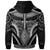 Polynesian Zip up Hoodies American Samoa Coat of Arm With Poly Patterns - Polynesian Pride