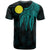 Palau Polynesian T Shirt Polynesian Wings (Turquoise) - Polynesian Pride