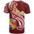 Tonga T Shirt Tonga Coat of Arms With Polynesian Patterns - Polynesian Pride