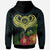 Polynesian Hawaii Hoodie Heart with - Polynesian Pride