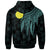 Palau Polynesian Custom Hoodie Polynesian Wings (Turquoise) - Polynesian Pride