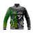 Cook Islands Pattern and New Zealand Kiwi Baseball Jacket LT13 Unisex Black - Polynesian Pride