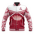 Adi Cakobau Baseball Jacket Fiji School LT13 Unisex Crimson - Polynesian Pride