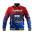 Samoa Baseball Jacket Style Gradient Sporty Original LT13 Unisex Gradient - Polynesian Pride