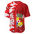 (Custom Personalised) Tonga Unique Baseball Jersey Camouflage with Tongan Pattern LT13 - Polynesian Pride