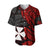 (Custom Text and Number) Wallis and Futuna Baseball Jersey Enjoy Polynesian Flowers LT13 - Polynesian Pride